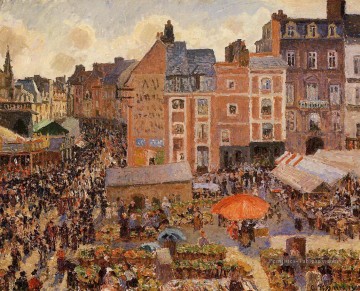  Dieppe Tableaux - la belle dieppe après midi ensoleillée 1901 Camille Pissarro